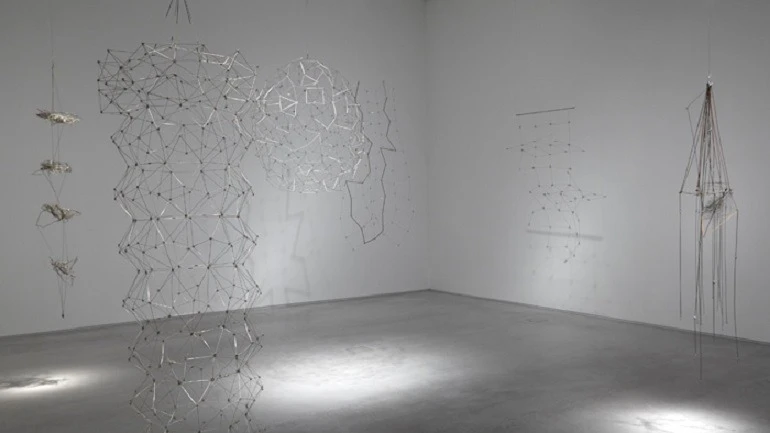 Vista de sala de la exposición. La invención concreta. Colección Patricia Phelps de Cisneros, 2013