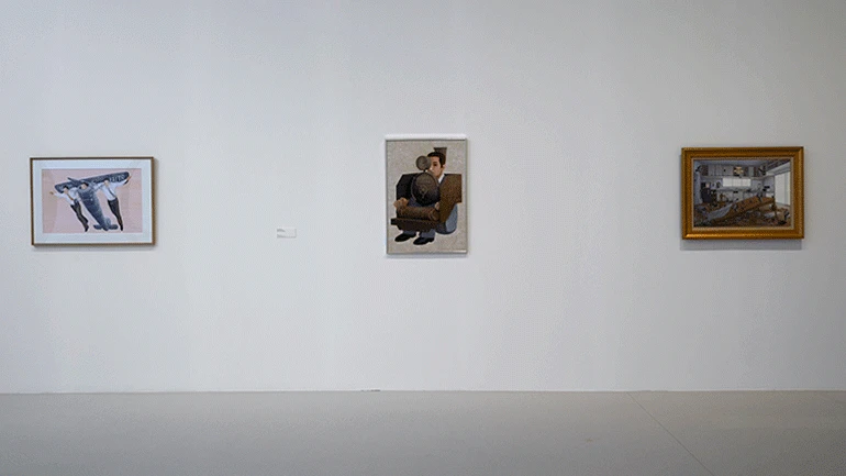Vista de la exposición Tetsuya Ishida. Autorretrato de otro