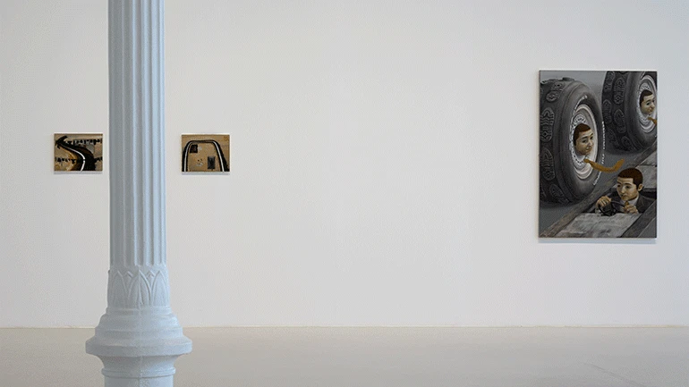 Vista de la exposición Tetsuya Ishida. Autorretrato de otro