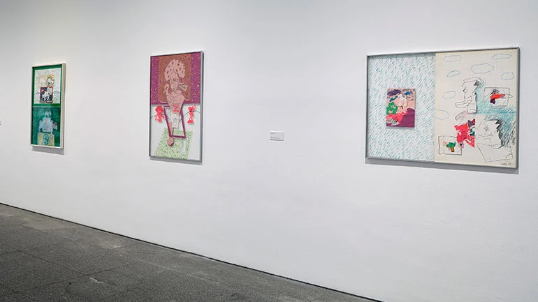 Vista de sala de la exposición. Juan Giralt, 2015