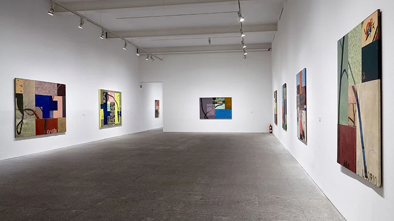 Vista de sala de la exposición. Juan Giralt, 2015