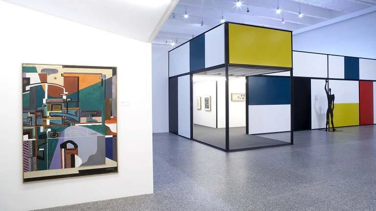 Vista de sala de la exposición. Le Corbusier. Museo y colección Heidi Weber, 2007