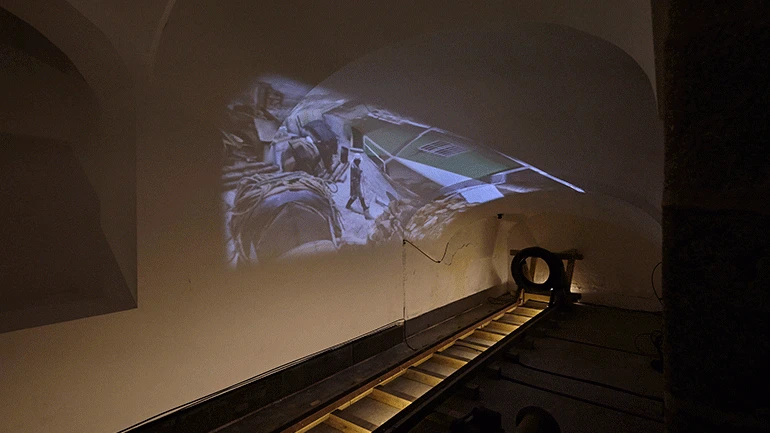 Vista de la exposición Mapa Teatro. De los dementes, ò faltos de juicio, 2018