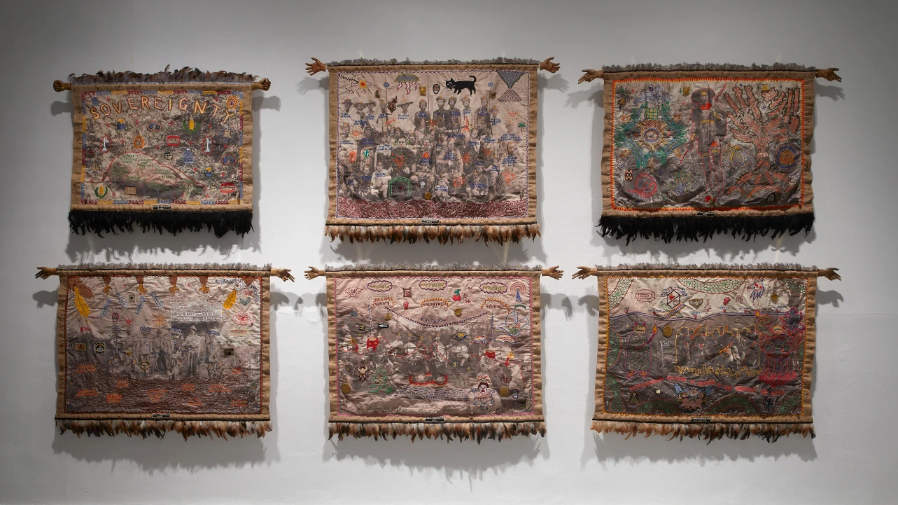 View of the exhibition Machinations, 2023