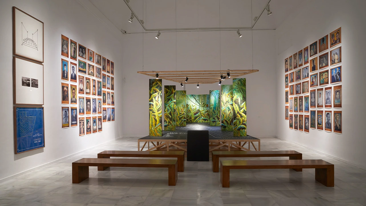 View of the exhibition Machinations, 2023