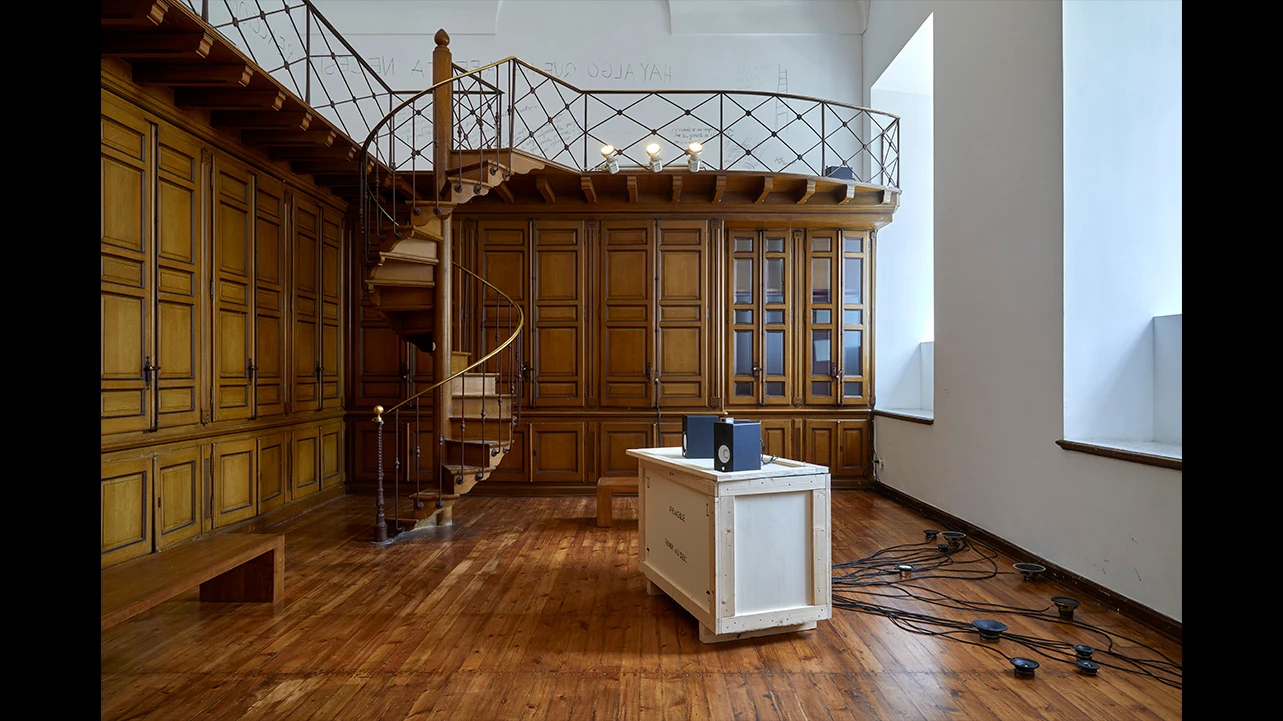 View of the exhibition Machinations, 2023
