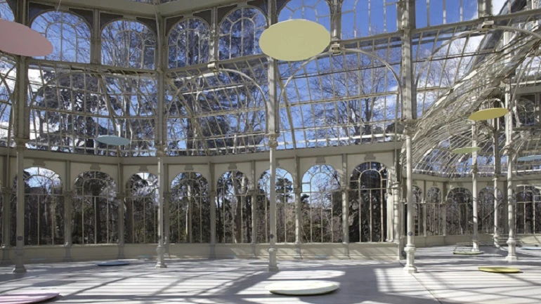Vista de la sala de la exposición. Mitsuo Miura. Memorias imaginadas, 2013