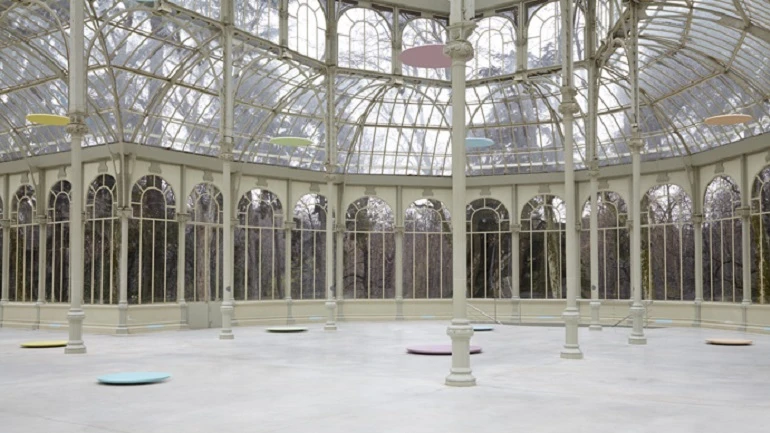Vista de la sala de la exposición. Mitsuo Miura. Memorias imaginadas, 2013