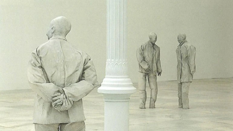 Juan Muñoz. Plaza (Madrid), 1996. Escultura. Colección Museo Nacional Centro de Arte Reina Sofía, Madrid