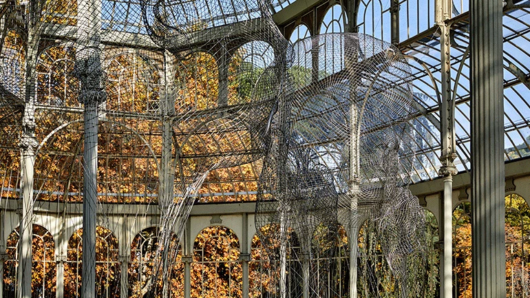 Vista de la exposición Jaume Plensa. Invisibles, 2018