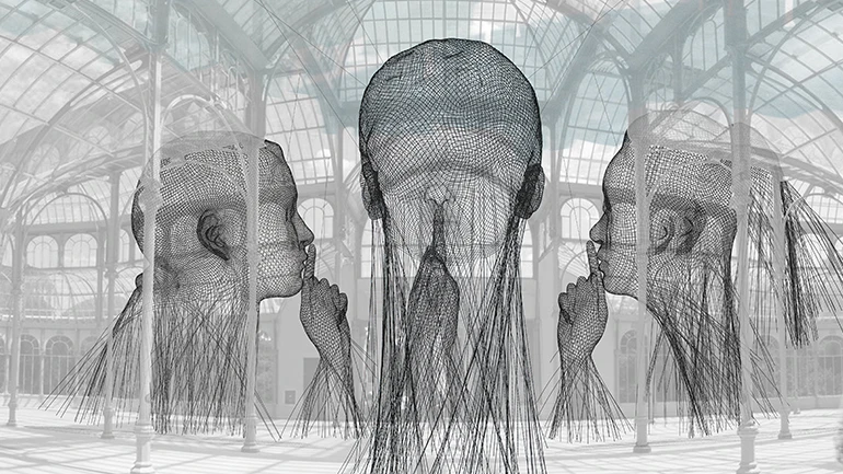 Jaume Plensa, Invisibles, 2018. © Jaume Plensa, VEGAP, Madrid, 2018