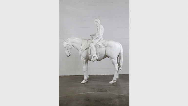 Charles Ray, Horse and Rider, 2014, © Charles Ray, Courtesy Matthew Marks Gallery 