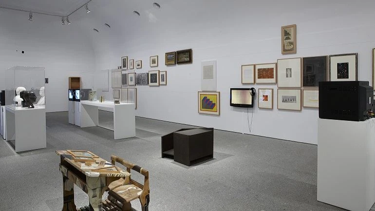 Vista de sala de la exposición. El retorno de lo imaginario. Realismos entre XIX y XXI, 2010