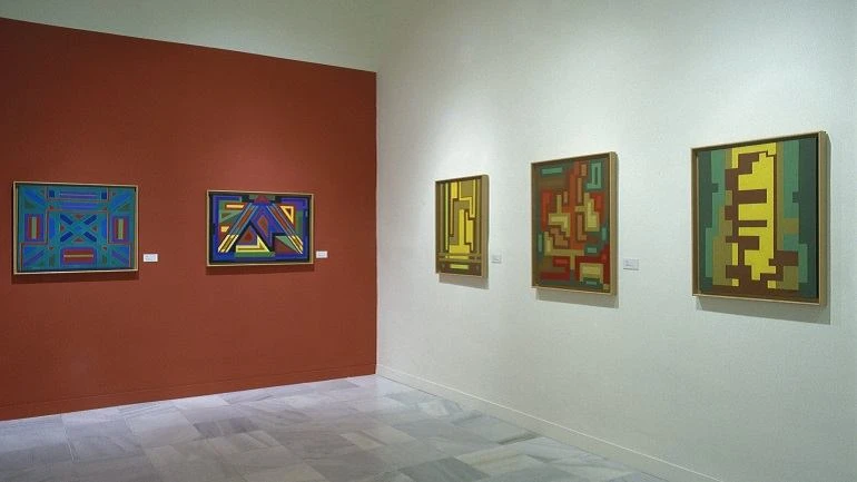 Vista de sala de la exposición. Jacinto Salvadó, 2002