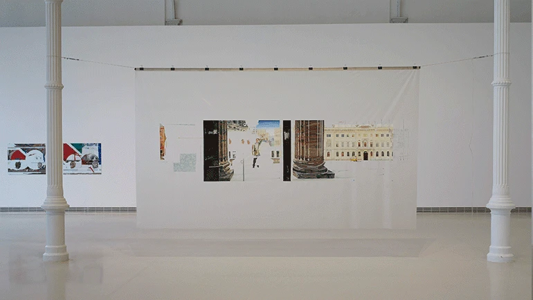 Vista de la exposición Dierk Schmidt. Culpa y deudas, 2018