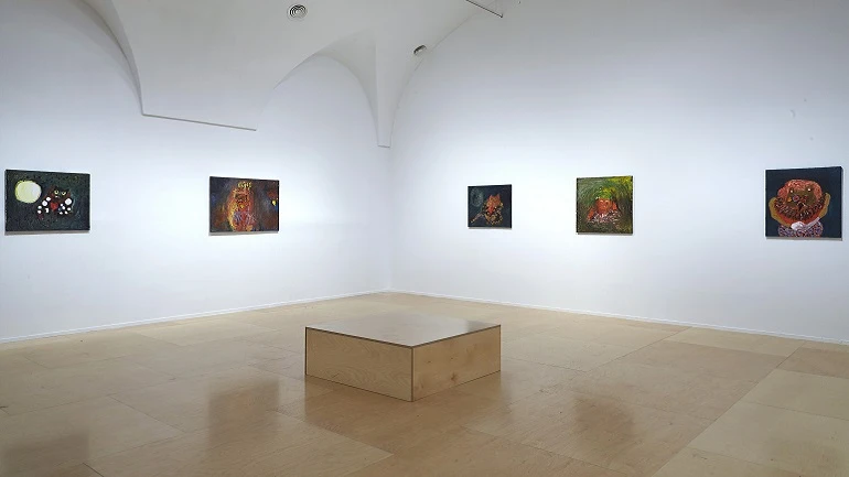 Vista de sala de la exposición. Anne-Marie Schneider, 2016