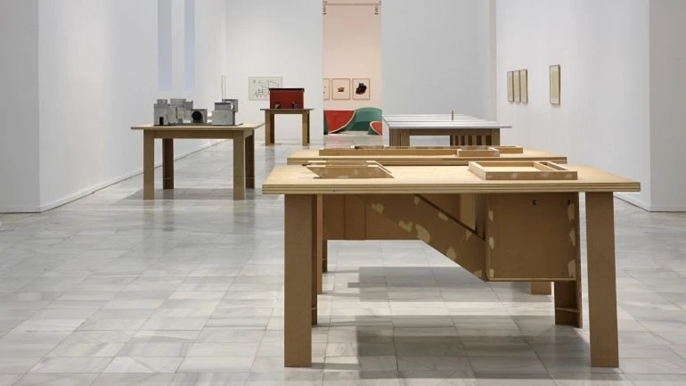 Vista de sala de la exposición. Thomas Schütte. Retrospección, 2010