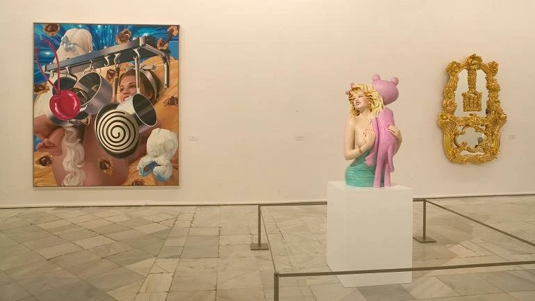 Vista de sala de la exposición. Colección Taschen, 2004