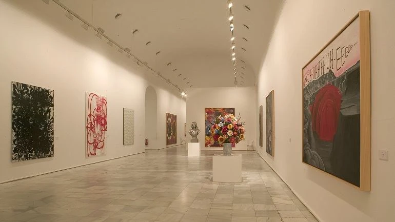 Vista de sala de la exposición. Colección Taschen, 2004