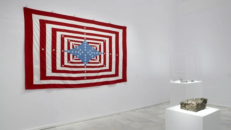 Vista de sala de la exposición. Paul Thek, 2009