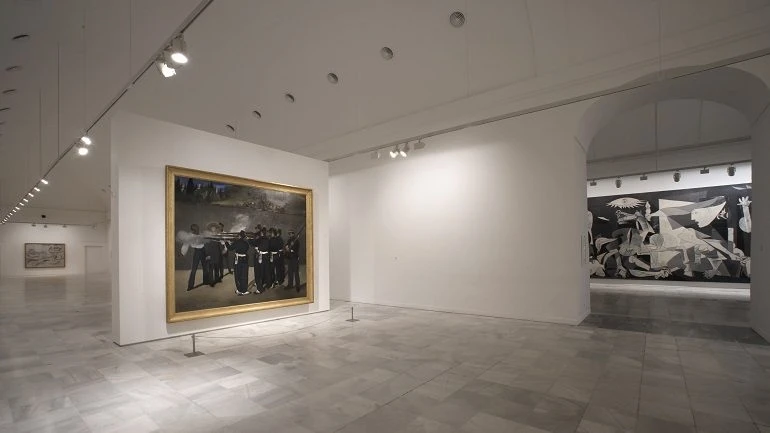 Vista de sala de la exposición. Picasso. Tradición y vanguardia, 2006