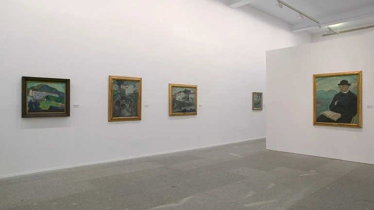 Vista de sala de la exposición. Daniel Vázquez Díaz, 1882-1969, 2004