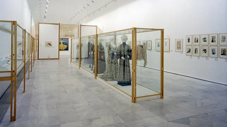 Vista de sala de la exposición. Viena 1900, 1993