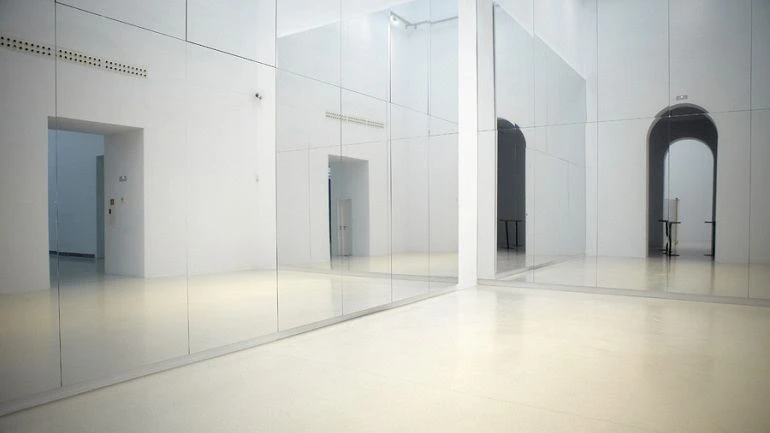 Vista de sala de la exposición. Heimo Zobernig, 2012