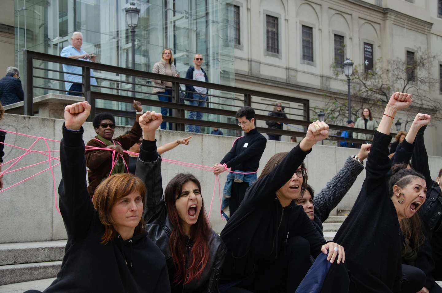 Óprima! Encuentro de Teatro de los y las oprimidas y activismo, Museo Reina Sofía, 2024. Fotografía: Andy Luengo