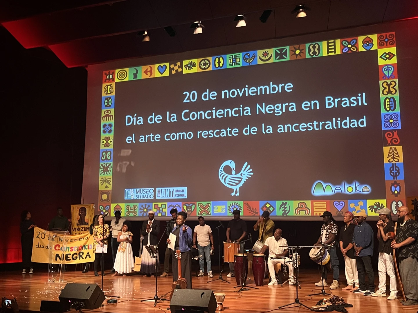 Día de la Conciencia Negra en Brasil. El arte como rescate de la ancestralidad, Museo Reina Sofía, 20 de noviembre de 2024. Fotografía: María Mallol González 