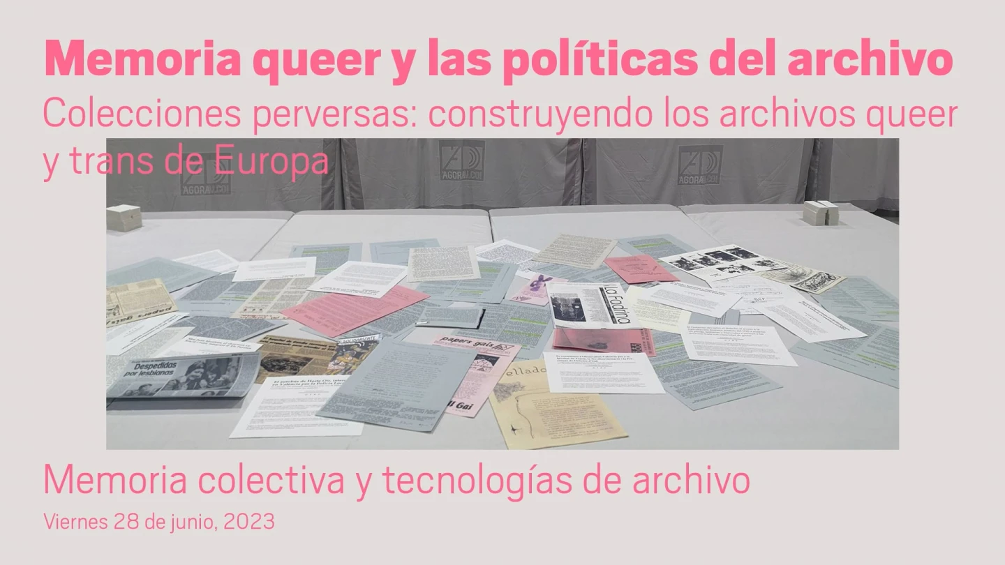 Memoria queer y las políticas del archivo. Memoria colectiva y tec