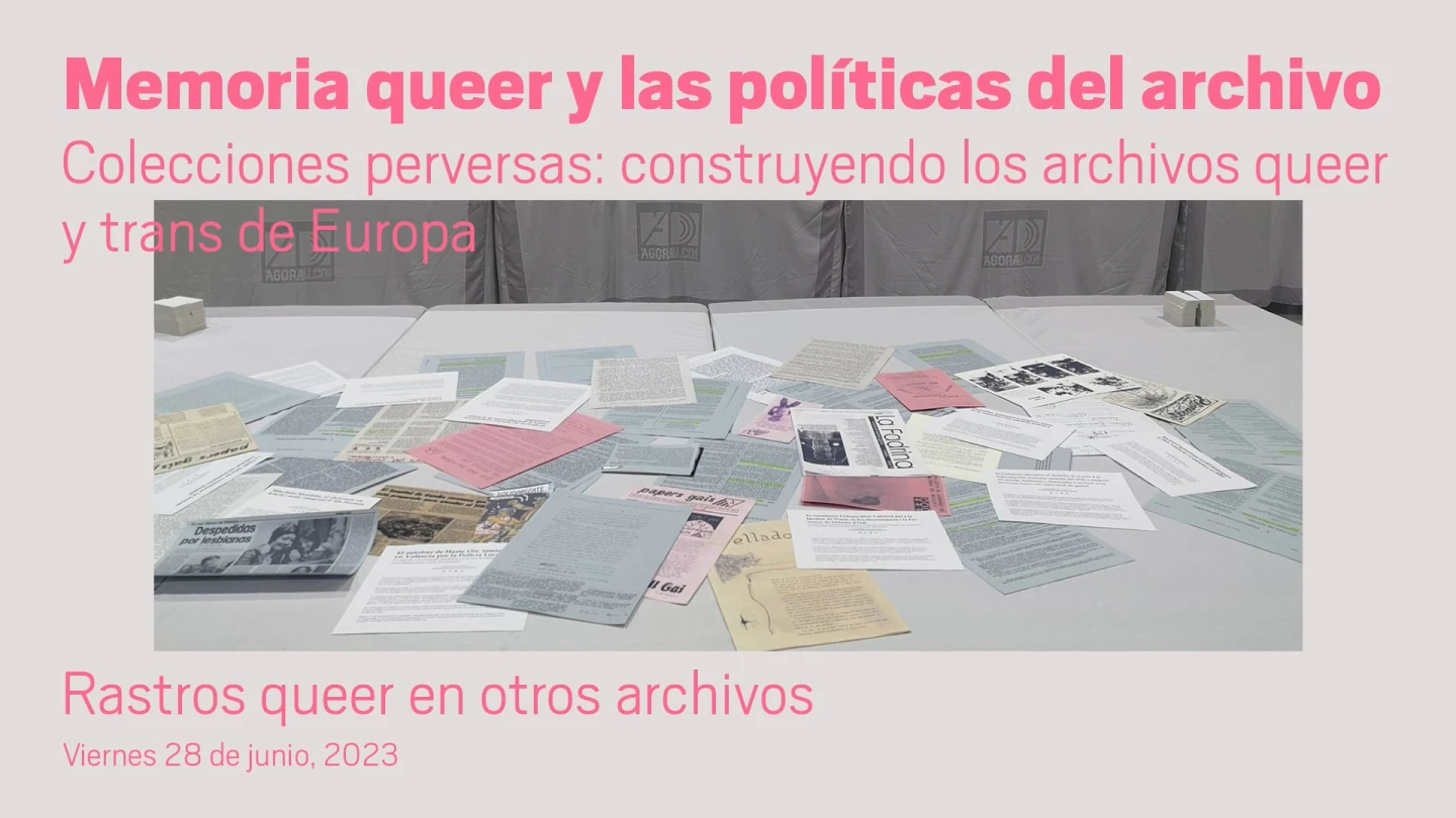 Memoria queer y las políticas del archivo. Rastros queer en otros a