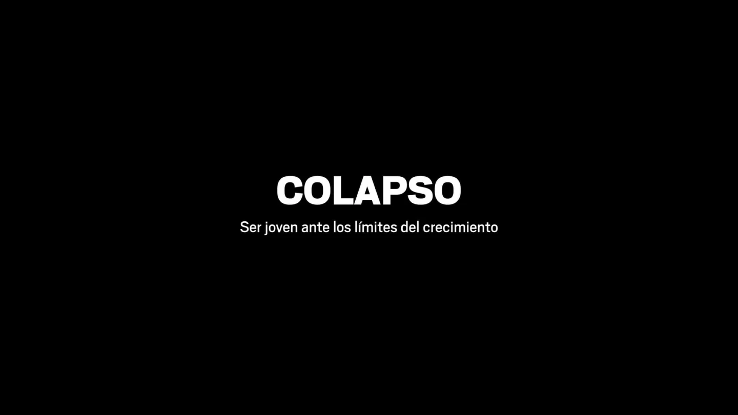 Fotograma de Colapso. Ser joven ante los límites del crecimiento