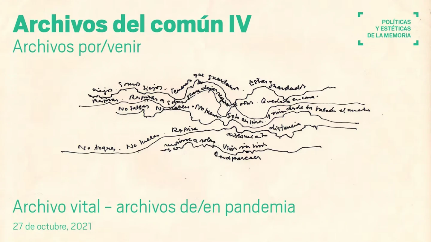 Archivo vital - archivos de/en pandemia