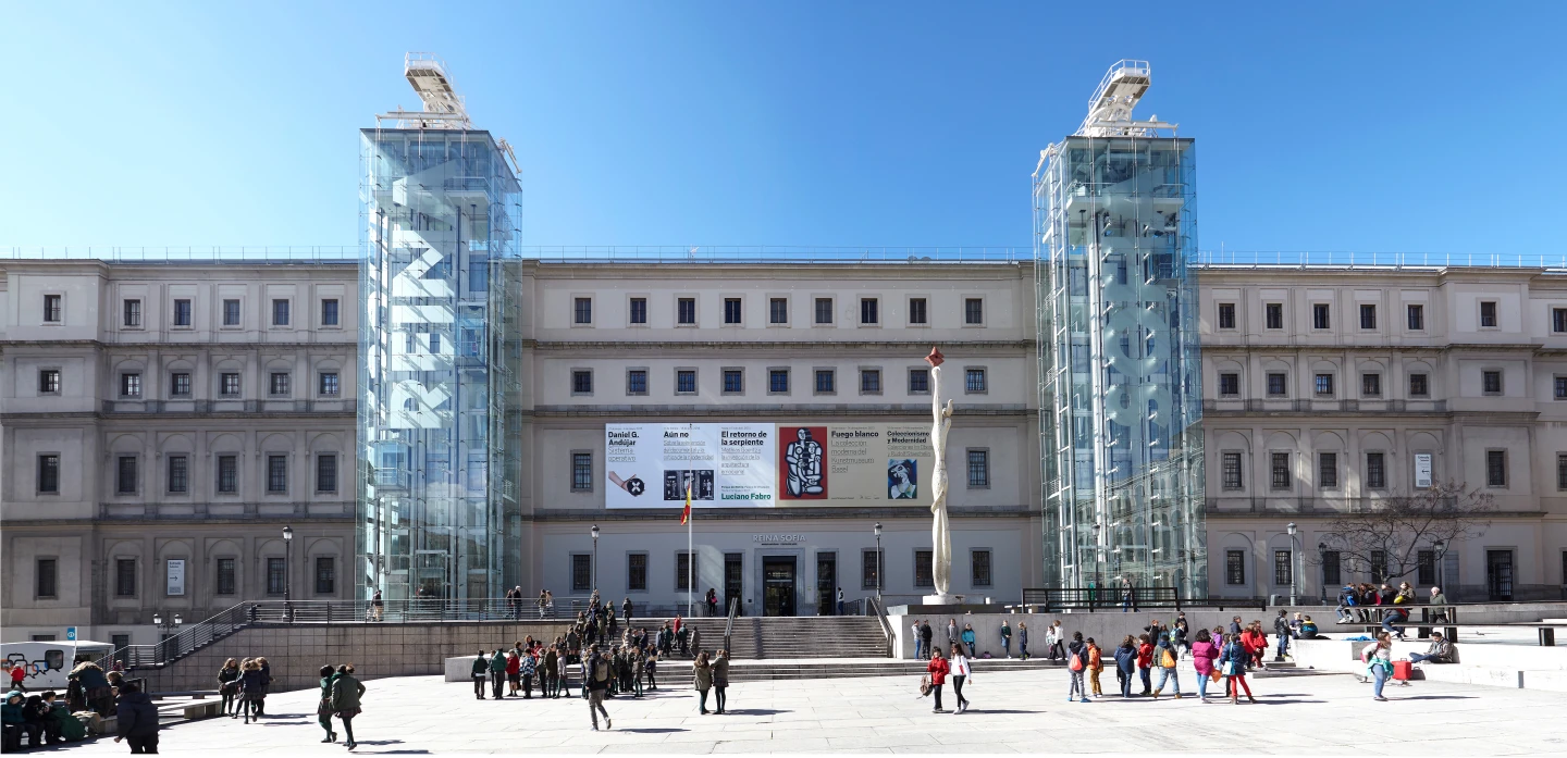 Main façade of the Sabatini Building today