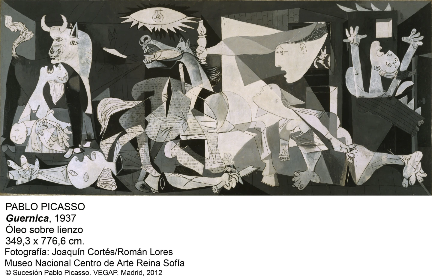 Pablo Picasso. Guernica, 1937