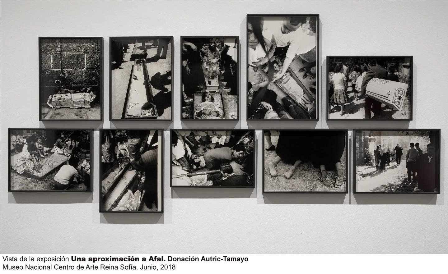 Vista de sala de la exposición Una aproximación a Afal. Donación Autric-Tamayo