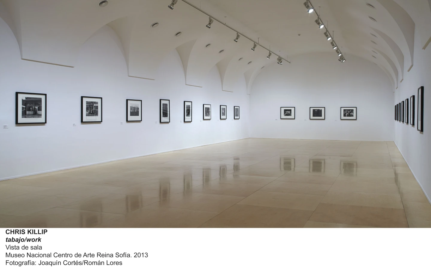Chris Killip. trabajo / work. Vista de sala. Museo Nacional Centro de Arte Reina Sofía, 2013