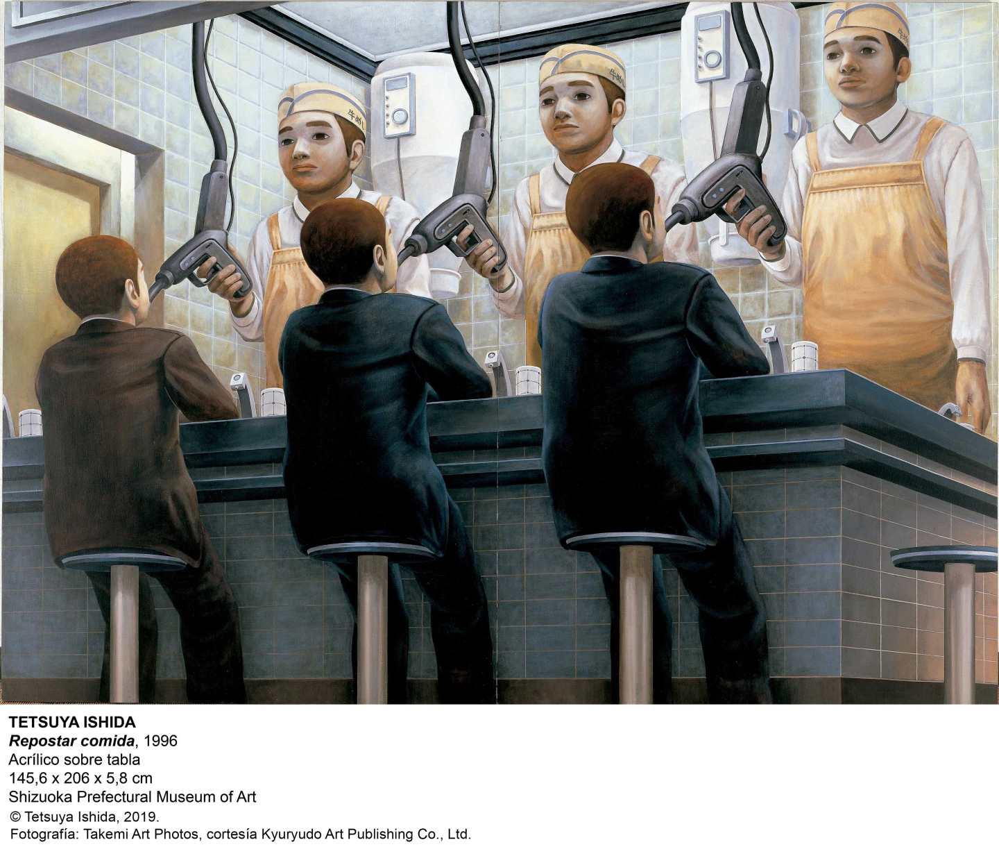 Tetsuya Ishida. Repostar comida, 1996.