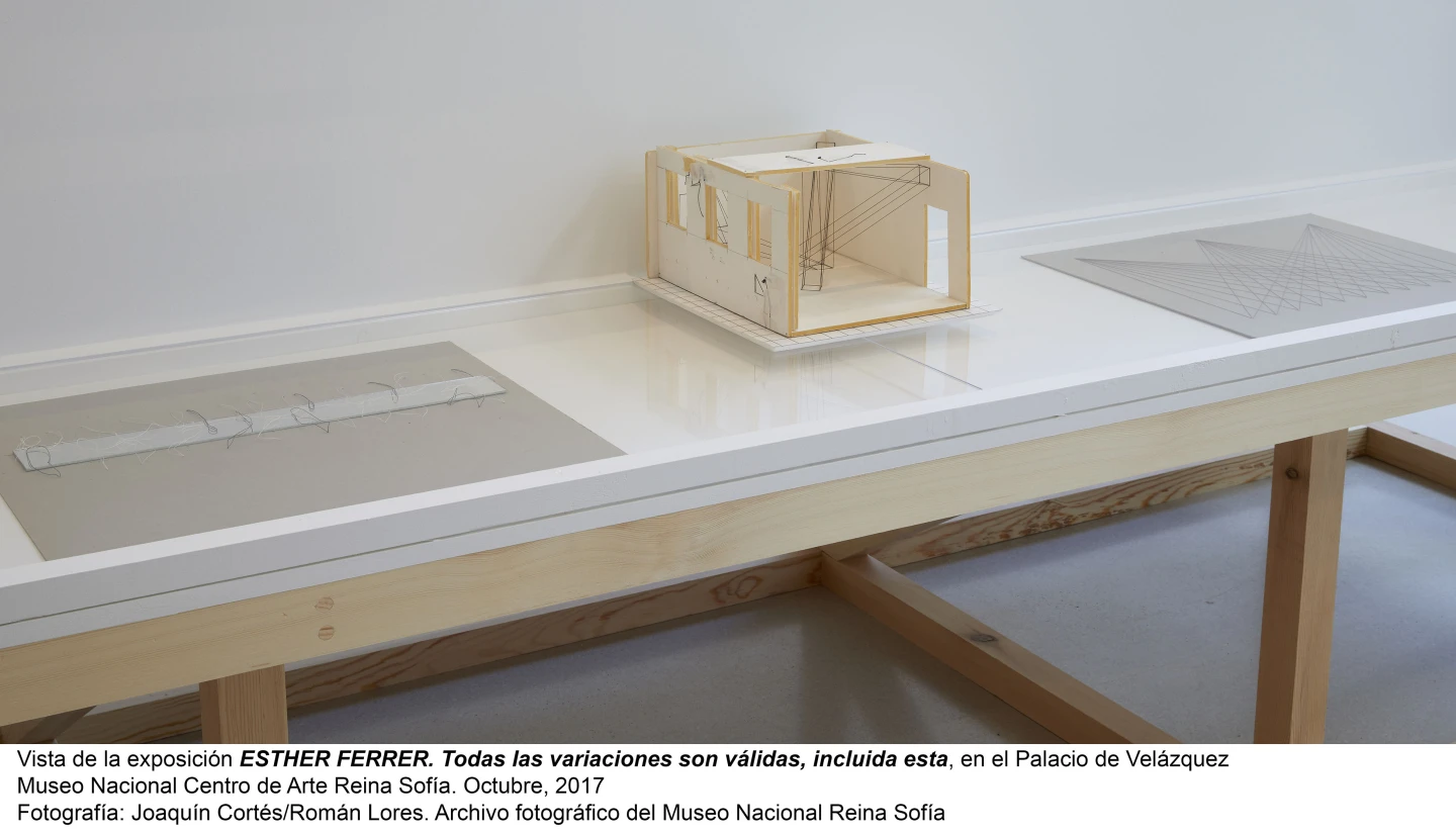Esther Ferrer. Todas las variaciones son válidas, incluida esta 