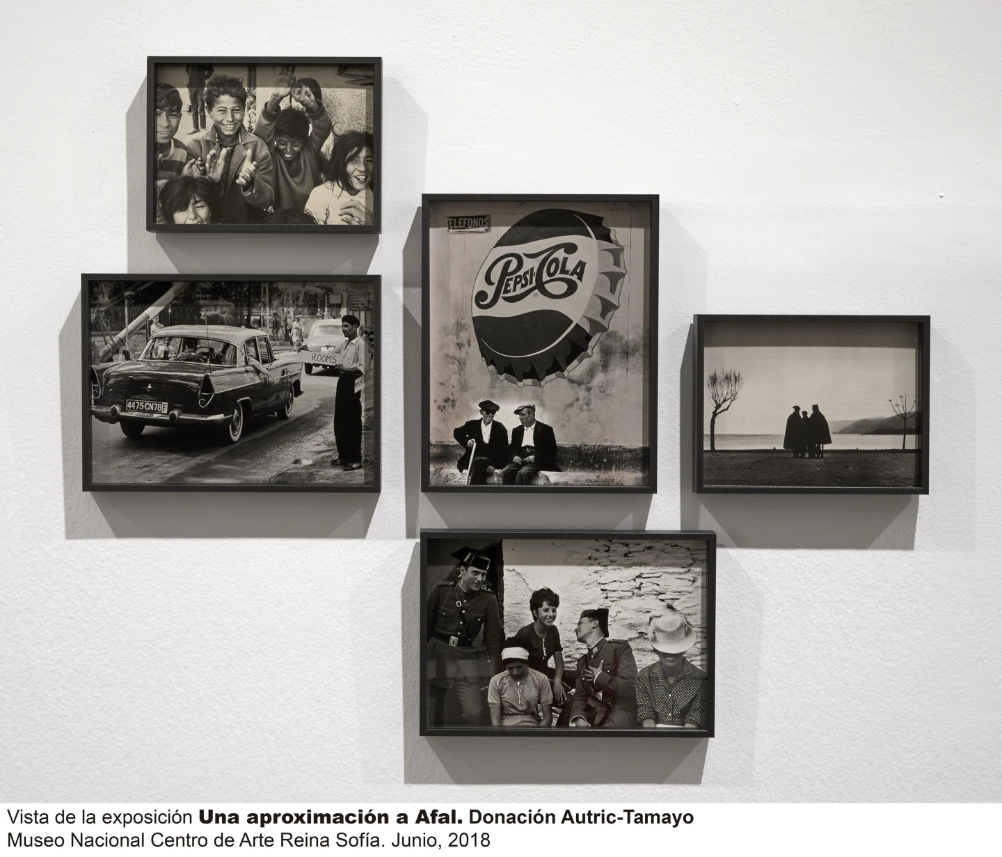Vista de sala de la exposición Una aproximación a Afal. Donación Autric-Tamayo 