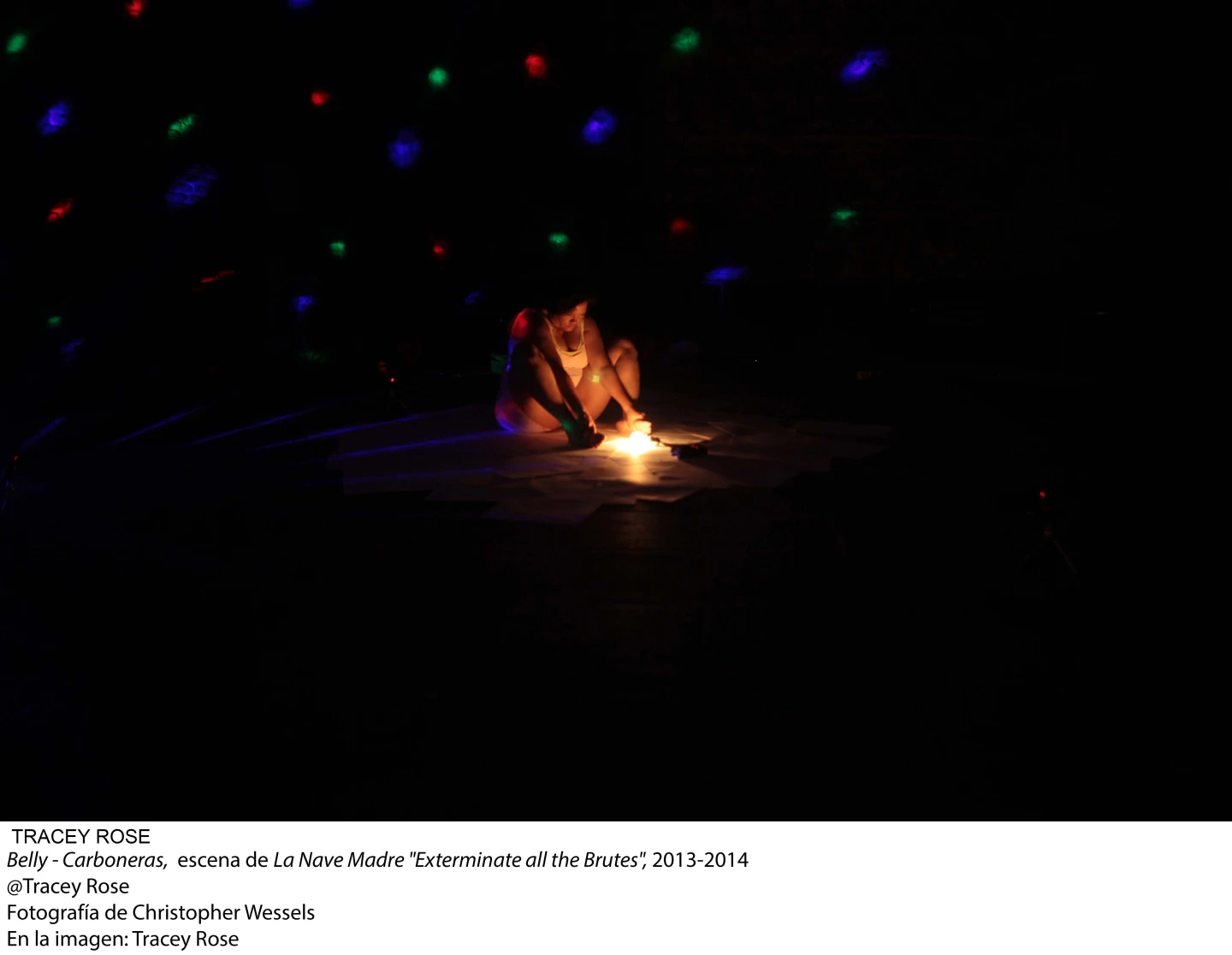 Tracey Rose, Belly-Carboneras, escena de La Nave Madre “Exterminate All the Brutes”, 2013-2014
