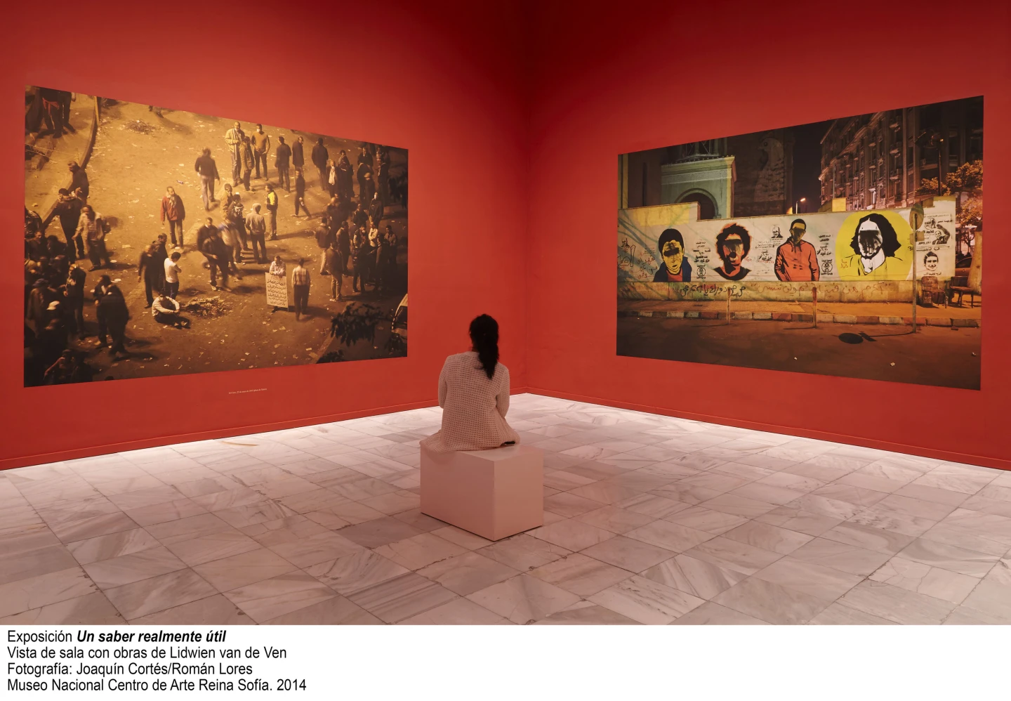 Vista de sala de la exposición Ficciones y territorios. Arte para pensar la nueva razón del mundo