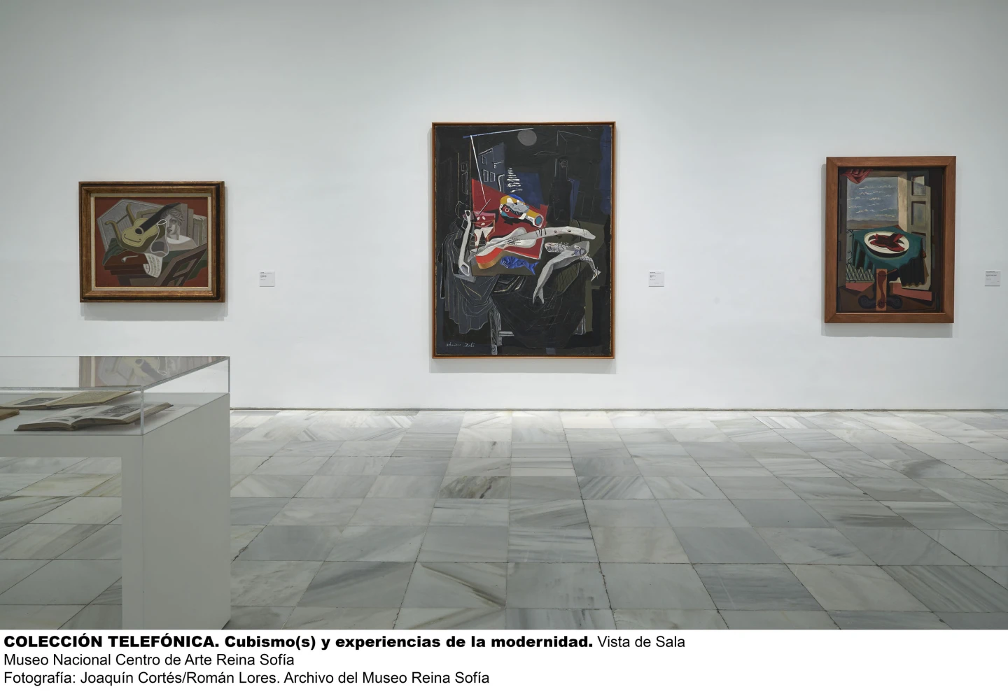 Vista de sala de Colección Telefónica. Cubismo(s) y experiencias de la modernidad