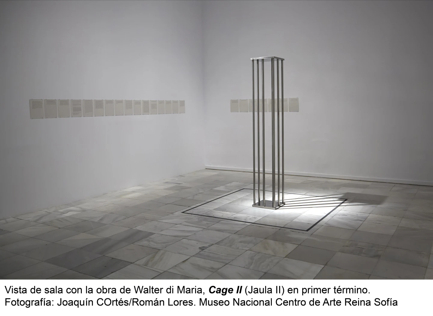 Walter de Maria, Cage II (Jaula II), 1965