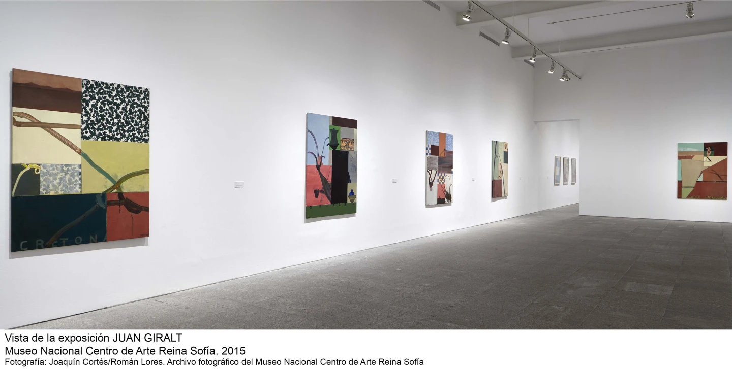 Imagen de sala de la exposición de Juan Giralt