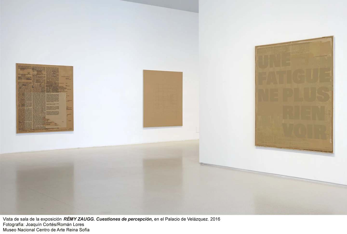 Rémy Zaugg.Cuestiones de percepción