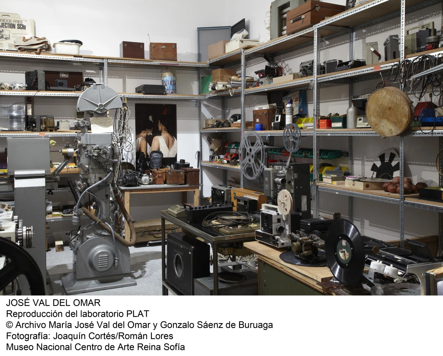 José Val del Omar. Laboratorio Plat (reproducción)