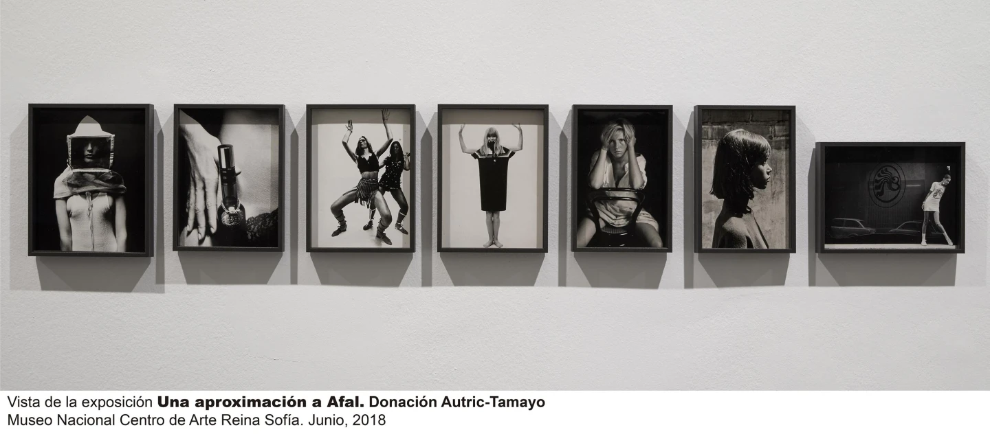 Vista de sala de la exposición Una aproximación a Afal. Donación Autric-Tamayo 