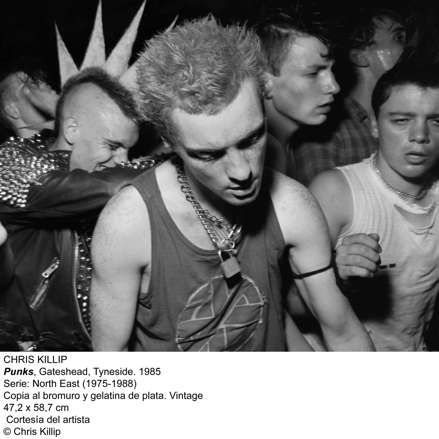 Chris Killip, Punks, Gateshead, Tyneside, 1985